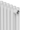 Радиатор дизайн Shift R22 C2050 24 секц. RAL9016 Royal Thermo НС-1631339
