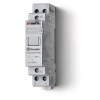 Реле шаговое модульное электромеханич. 1NC+1NO 16А2 состояния AgNi 8В AC 17.5мм IP20 FINDER 20238008