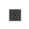 Розетка телевизионная оконцевая TV 1-м СП Karea IP20 4дБ дым. Makel 56050027