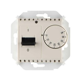 Механизм регулятора для теплого пола с зондом 16А 230В 3600Вт 5-40град IP20 Simon15 сл. кость 159177