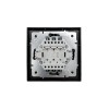 Выключатель 2-кл СП ZIMA IP20 10А безвинт. зажим черн. бархат LEZARD 704-4288-101QC