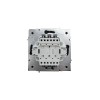 Выключатель 2-кл СП ZIMA IP20 10А безвинт. зажим черн. бархат LEZARD 704-4288-101QC