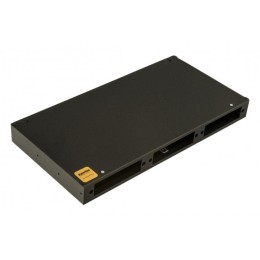 Бокс оптический FO-19R-1U-3хSLT-W140H42-24UN-BK универс. 19дюйм от 8 до 24 портов (SC duplex LC ST F