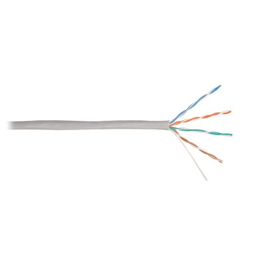 Кабель U/UTP кат.5E (класс D) 4 пары 24 AWG (0.49мм) тест по ISO/IEC 100МГц ОЖ BC чистая медь внутр.