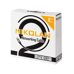 Кабель U/UTP кат.5E (класс D) 4 пары 24 AWG (0.49мм) тест по ISO/IEC 100МГц ОЖ BC чистая медь внутр.