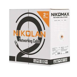 Кабель U/UTP кат.5E (класс D) 4 пары 24 AWG (0.49мм) тест по ISO/IEC 100МГц ОЖ BC чистая медь внутр.