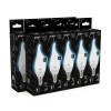 Лампа светодиодная Black 9.5Вт свеча на ветру 4100К нейтр. бел. E14 950лм GAUSS 104101210