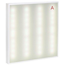 Светильник светодиодный ДВО 1001A PRO 40Вт 4000К панель опал БАП 3ч IEK LTP-DVO1-1001A-40-40-K01