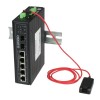 Коммутатор промышленный управляемый (L2+) SW-70402/ILS Gigabit Ethernet на 4GE RJ45 + 2 GE SFP порта
