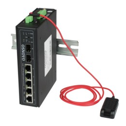 Коммутатор промышленный управляемый (L2+) SW-70402/ILS Gigabit Ethernet на 4GE RJ45 + 2 GE SFP порта