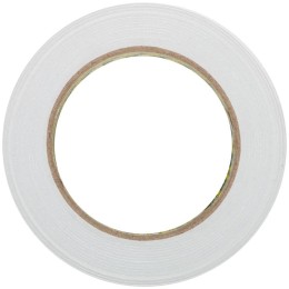 Лента клеящая 2-х сторонняя монтажная на вспененной основе 25ммх5м бел. FIT 11787