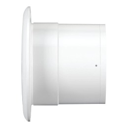 Вентилятор осевой D100 с обратн. клапаном кругл. решеткой двигателем на ш/подшип. ERA FLOW 4S C BB