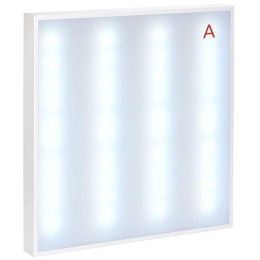 Светильник светодиодный ДВО 1001A PRO 45Вт 6500К панель опал БАП 3ч IEK LTP-DVO1-1001A-45-65-K01