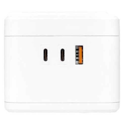 Удлинитель "Куб" 2х1.3м USB + 2Type C с быстрой зарядкой подставкой под телефон и ночником 1кв.мм EK