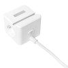Удлинитель "Куб" 2х1.3м USB + 2Type C с быстрой зарядкой подставкой под телефон и ночником 1кв.мм EK