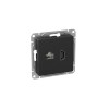 Розетка СП Эпика HDMI+RJ45 (cat5) механизм черн. EKF UP1-SOB-HDMI+RJ45