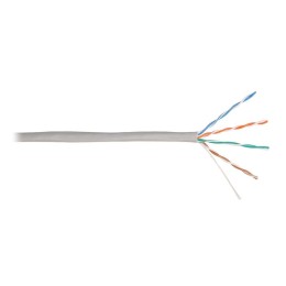 Кабель U/UTP кат.5E (класс D) 4 пары тест по ISO/IEC 100МГц ОЖ BC (чистая медь) 24AWG (0.49мм) внутр
