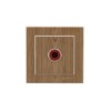 Розетка телевизионная оконцевая TV 1-м СП Karea IP20 4дБ дуб Makel 56101027
