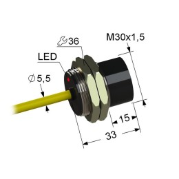Выключатель бесконтактный PS2-30M33-15N21-K (ВБ2.30М.33.15.2.1.K) МЕГА-К A8010-80088238