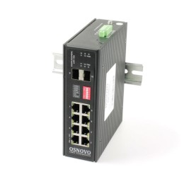 Коммутатор промышленный SW-70802/I Gigabit Ethernet на 10 портов OSNOVO 14074