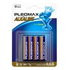Элемент питания алкалиновый AAA/LR03 BP-4 (блист.4шт) Pleomax C0019241