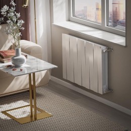Радиатор биметал. PianoForte 500 new/Bianco Traffico 10 секц. Royal Thermo НС-1176322