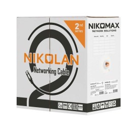 Кабель U/UTP кат.6 (класс E) 4 пары 24 AWG (0.53мм) тест по ISO/IEC 250МГц ОЖ BC чистая медь внутр.