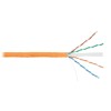 Кабель U/UTP кат.6 (класс E) 4 пары 24 AWG (0.53мм) тест по ISO/IEC 250МГц ОЖ BC чистая медь внутр.