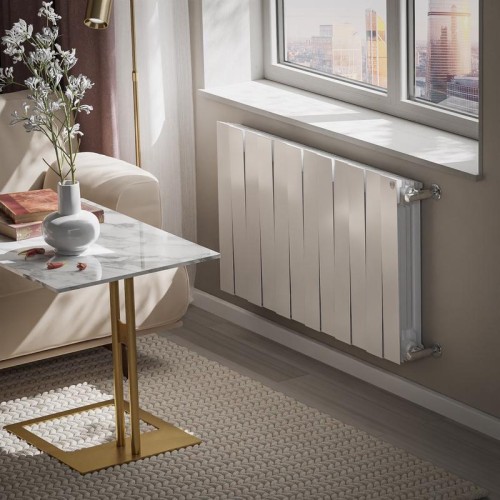 Радиатор биметал. PianoForte 500 new/Bianco Traffico 12 секц. Royal Thermo НС-1176323
