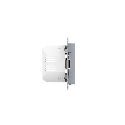 Розетка СП Эпика USB-A+С механизм алюм. EKF UP1-SOA-USBA+USBC