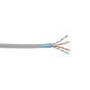 Кабель витая пара ШПД F/UTP кат.5E 4х2х0.48мм 24 AWG PVC solid сер. (305м) (м) ITK BC1-C5E04-311