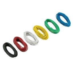 Набор автопровода "Радуга" 1х0.50мм 6 цветов (бел.; желт.; зел.; красн.; син.; черн.) по 3м Rexant 0