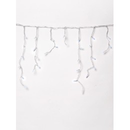 Гирлянда "Бахрома" OIC080B-C-E-31V 80 син. светодиодов 2х0.5м 20 нитей 16/48/40/24см с контроллером