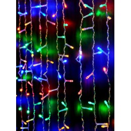 Гирлянда "Занавес" LDCL544C-M 544 RGB светодиодов 1.5х2.2м 16 нитей с контроллером для помещений SHL