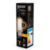 Лампа светодиодная Black 3.5Вт капсульная 3000К тепл. бел. G9 240лм стекло GAUSS 107809103