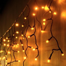 Гирлянда "Нить" RB-LD100-WW-E 100 тепл. бел. светодиодов 10м соединяемая до 10шт уличная SHLights 46