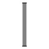Радиатор дизайн Shift R22 C2180 4 секц. RAL9005m Royal Thermo НС-1631299