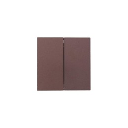 Выключатель 2-кл. СП ZIMA IP20 10А безвинт. зажим шоколад LEZARD 704-7388-101QC