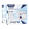 Выключатель дифференциального тока (УЗО) 4п (3P+N) 25А 30мА тип AC 6кА PRIZMA TOKOV Electric TKE-PZ6