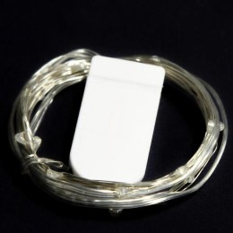 Гирлянда "Нить" LDM020WW-BO 20 тепл. бел. минисветодиодов 1.9м для помещений на батарейках SHLights