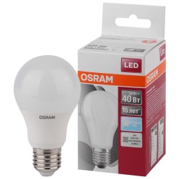 Лампа светодиодная LED Star Classic A 40 5.5W/865 5.5Вт грушевидная матовая 6500К холод. бел. E27 47
