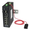 Коммутатор промышленный управляемый (L2+) SW-70802/ILS Gigabit Ethernet на 8GE RJ45 + 2 GE SFP порта