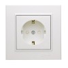 Розетка с/з с защит. для детей СП Karea 16А IP20 бел. Makel 56001058