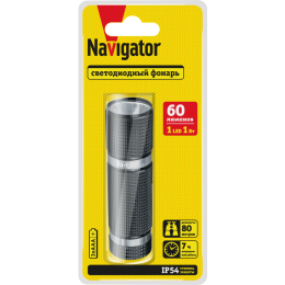 Фонарь 71 585 NPT-CM15-3AAA 1LEDx1Вт алюм. Navigator 71585
