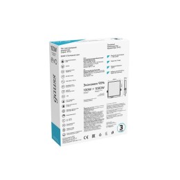 Прожектор светодиодный EVO 100Вт 6500К IP65 10000лм 100-240В ДО черн. GAUSS 687511100