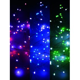 Гирлянда "Нить" ILDM048RGB-C-USB-RC 48 RGB минисветодиодов 4.8м с контроллером для помещений пульт S