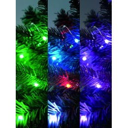 Гирлянда "Нить" ILDM096RGB-C-USB-RC 96 RGB минисветодиодов 9.6м с контроллером для помещений пульт S