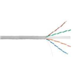 Кабель U/UTP кат.6 (класс E) 4 пары 24 AWG (0.53мм) тест по ISO/IEC 250МГц ОЖ BC чистая медь внутр.