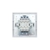 Выключатель 3-кл. СП ZIMA IP20 10А безвинт. зажим бел. LEZARD 704-0288-109QC