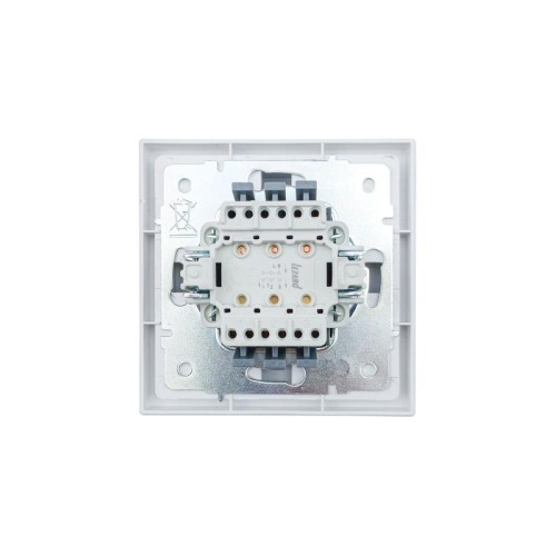 Выключатель 3-кл. СП ZIMA IP20 10А безвинт. зажим бел. LEZARD 704-0288-109QC